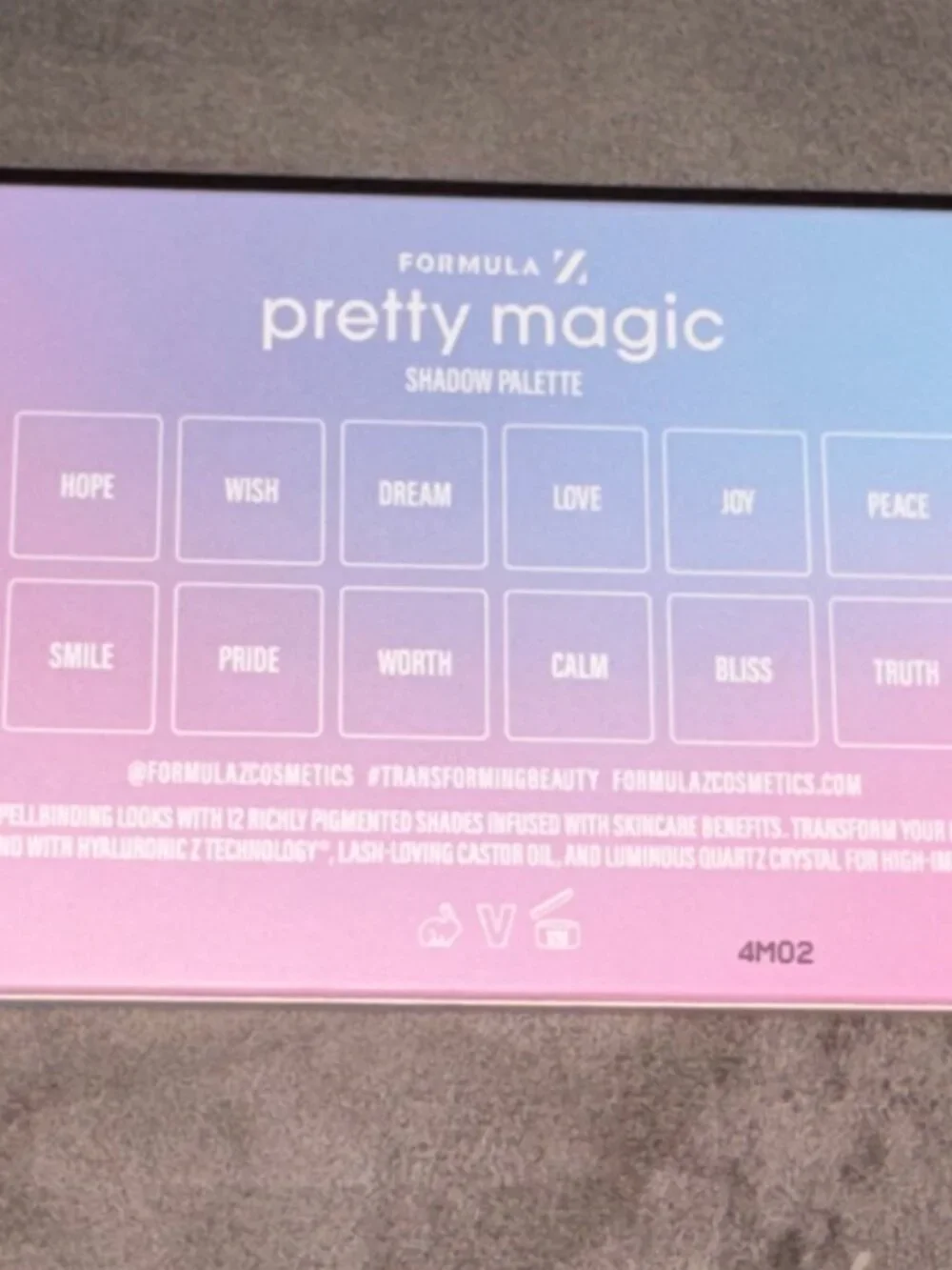 Formula Z Pretty Magic 12-Pan Eyeshadow Palette 14g